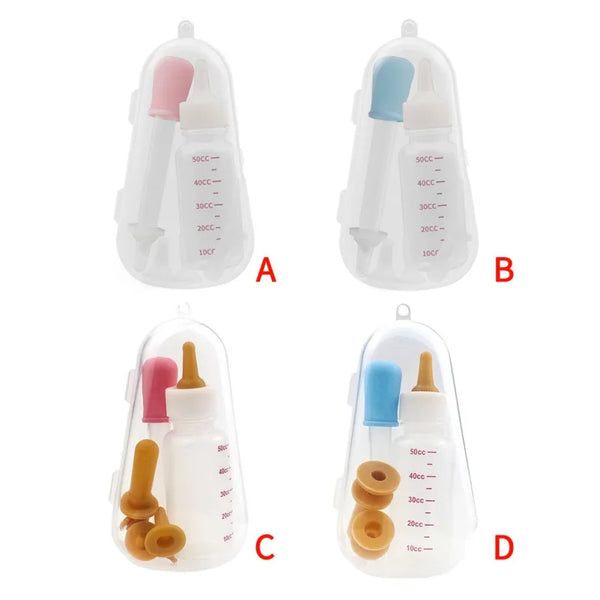 Puppy Kitten Bottle Feeder Set