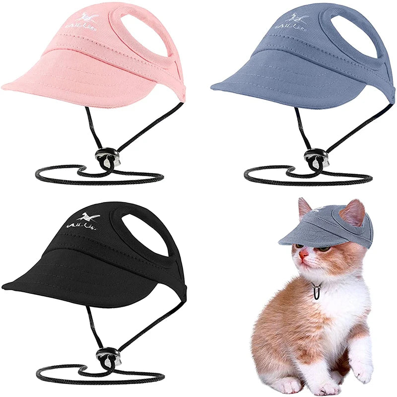 Pet Oxford Visor Hat