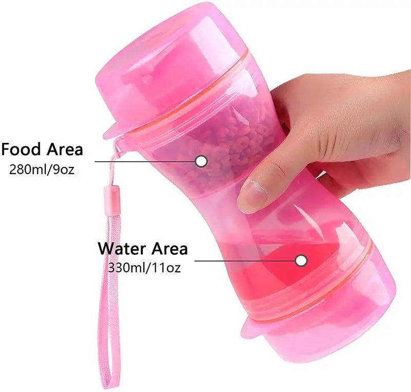 2-in-1 Portable Food Container