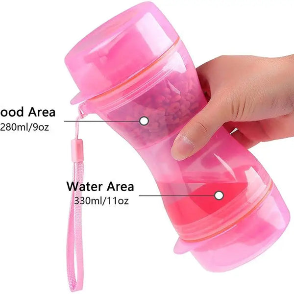 2-in-1 Portable Food Container