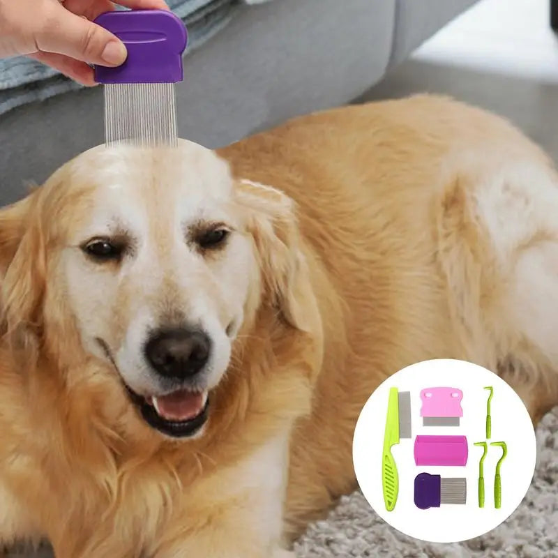 Pet Grooming Comb Set