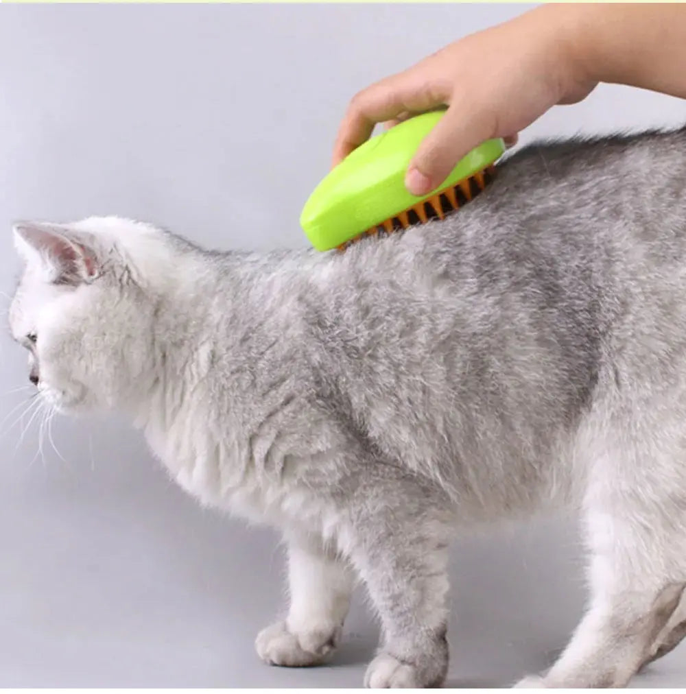 Electric Pet Steam Brush