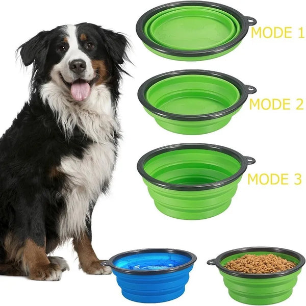 Collapsible Outdoor Pet Bowl