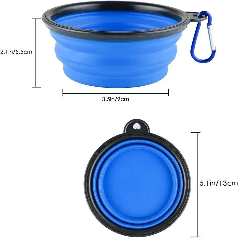 Collapsible Outdoor Pet Bowl