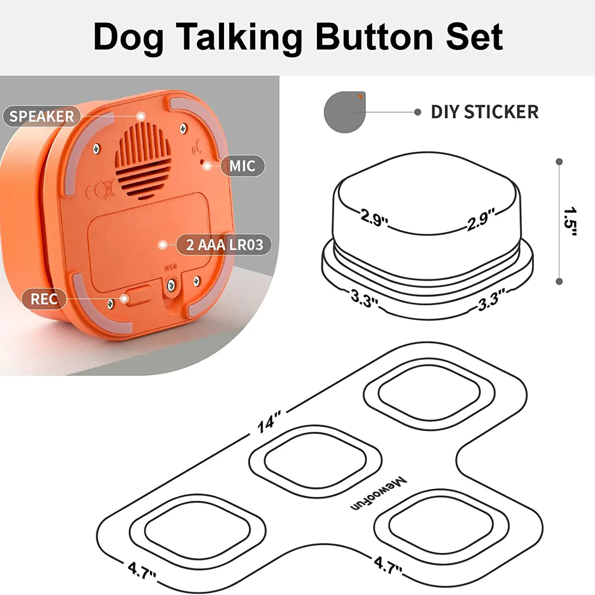 Pet Communication Buttons