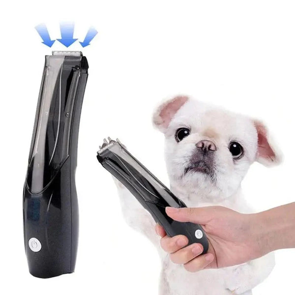 3-speed Cordless Pet Hair Clipper with Vacuum