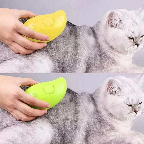 Electric Pet Steam Brush